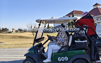 칭다오골프장 화산cc-2명 플레이