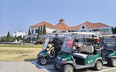 칭다오골프장.화산골프장 3명 꺼우꺼우....^^.