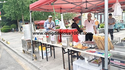 중국 칭다오현지인들의 조식