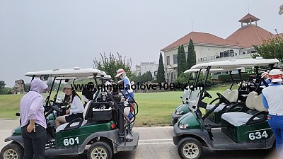 칭다오골프 화산cc 부부팀