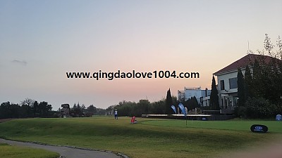 칭다오 화산골프장 화산cc 새벽골프